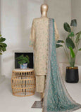 NSMED-0027- 3 Piece Cotton Embroidered Stitched Suit