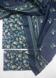 DP-0436- 3 Piece Cotton Printed UnStitched Suit