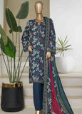 NSM-0160-PR R10-11- 3 Piece Printed Cotton Stitched Suit