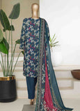 NSM-0160-PR R10-11- 3 Piece Printed Cotton Stitched Suit